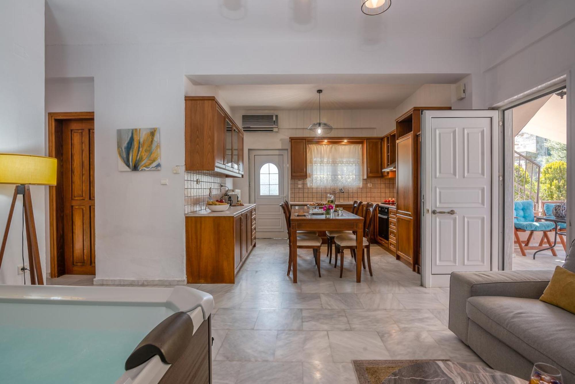 Achilleas Deluxe Αpartment -Pet Friendly-Parking-Mountain View Villa Kotsianá Eksteriør bilde