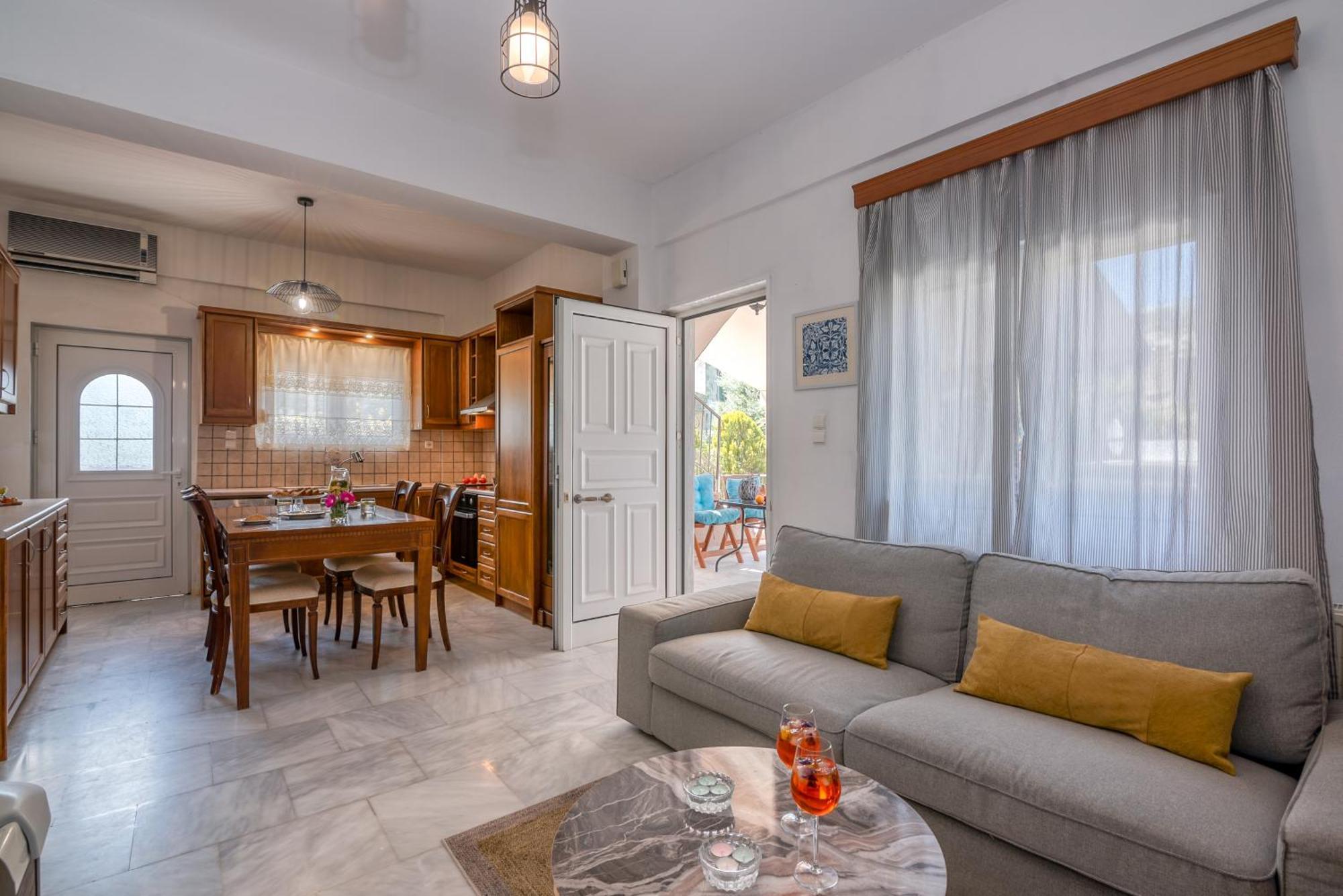 Achilleas Deluxe Αpartment -Pet Friendly-Parking-Mountain View Villa Kotsianá Eksteriør bilde